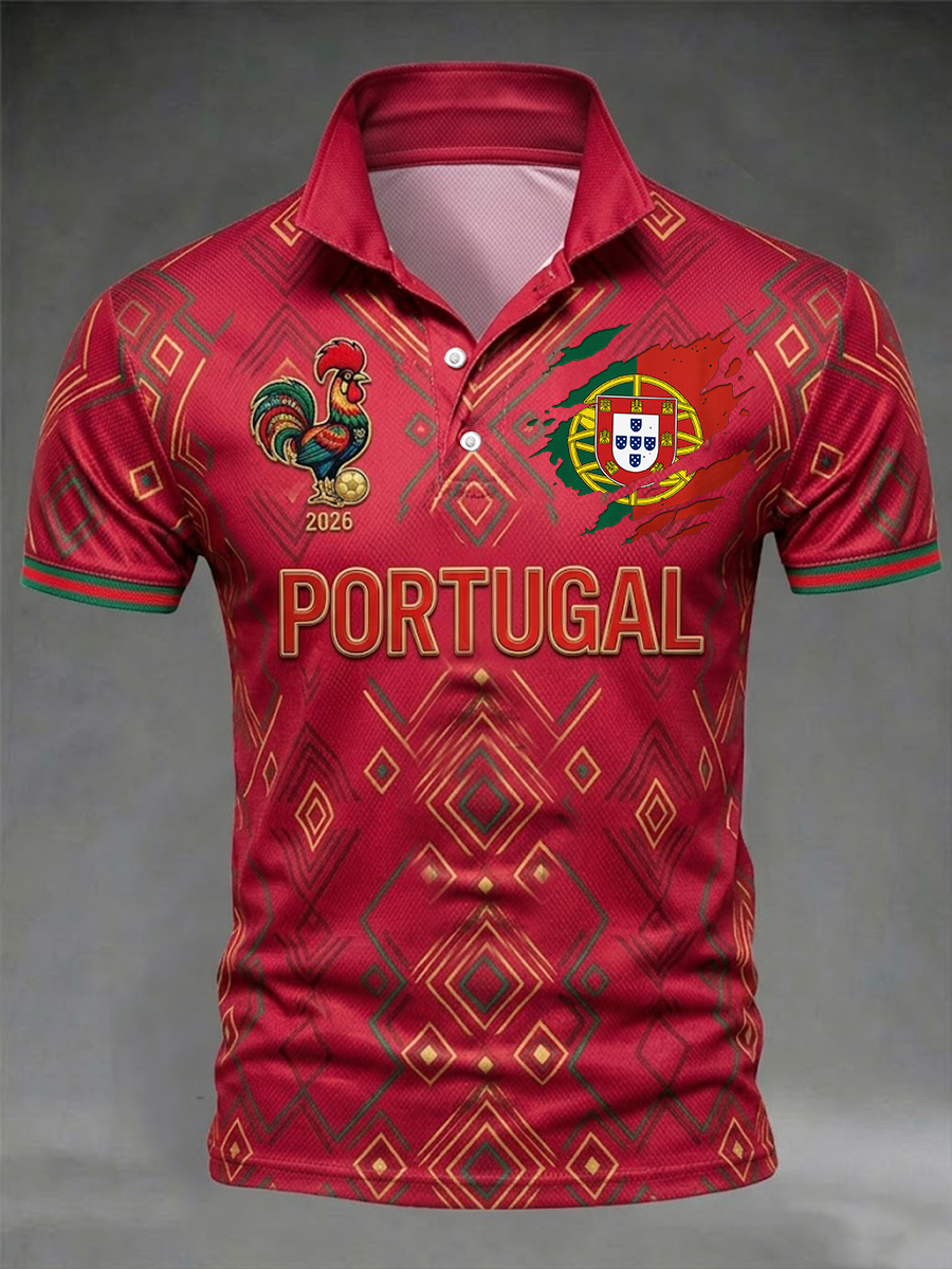 Camisa de futebol de Portugal para homens