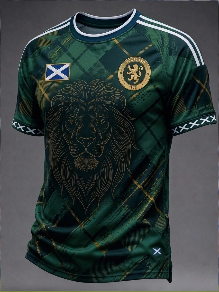 Men's Scotland Printed short sleeve t-shirt