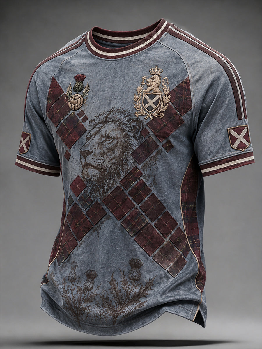 Men's Scotland Football Short Sleeve T-Shirt