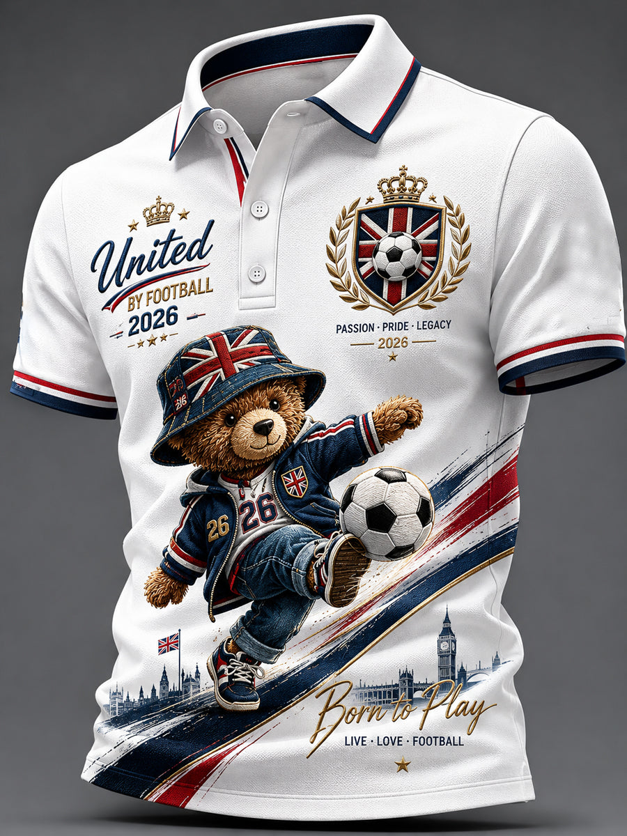 Men's British Football Printed Shirt
