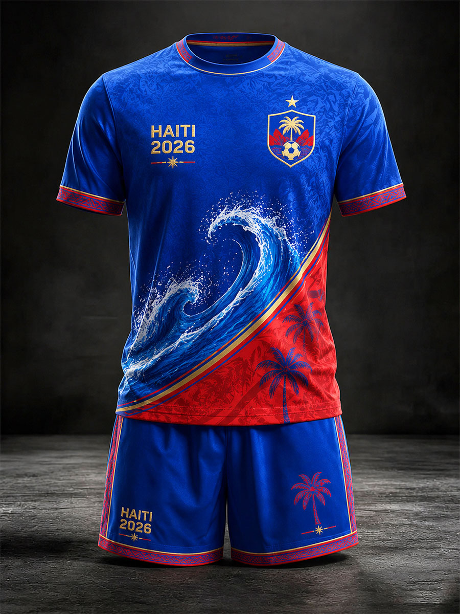 Men's 2026 Haiti Football Casual suits