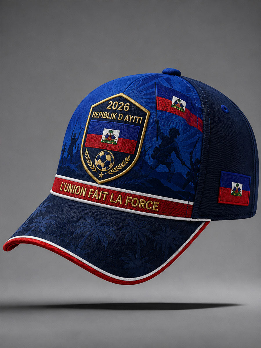 2026 Haiti Soccer Unisex Hats