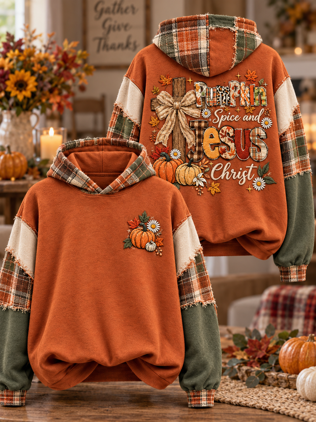Women's Thanksgiving Faith Regular Sweatshirt