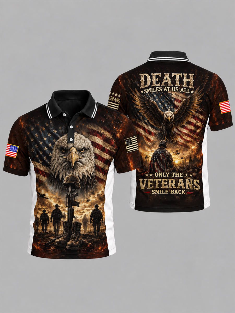 Men's VETERANS DAY Print Casual Top