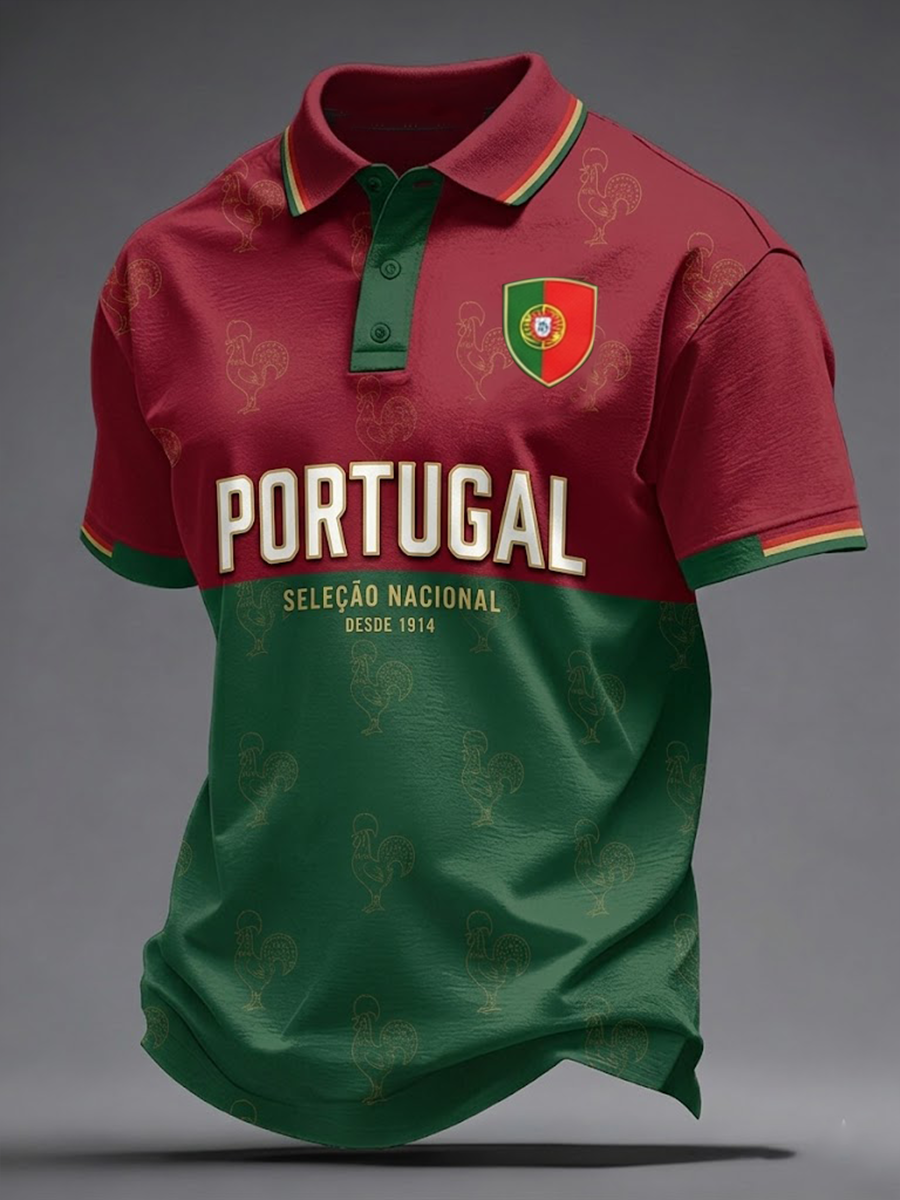 Camisa de futebol de Portugal para homens
