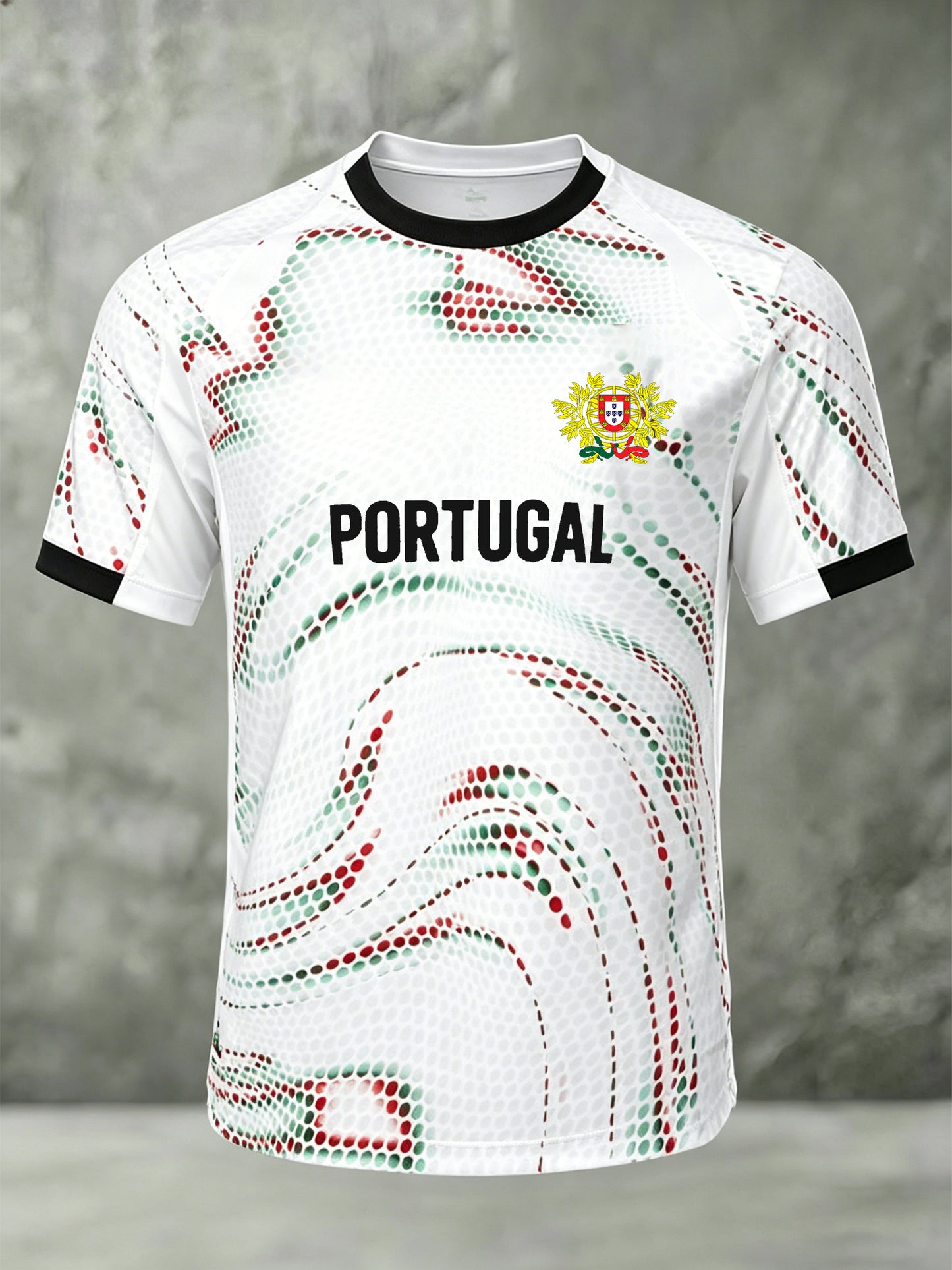 Camiseta Sportswear colorida bloqueada de futebol masculino