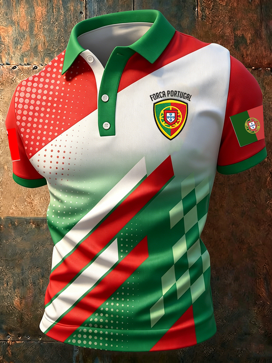 Camisa Men'sFORÇA PORTUGAL