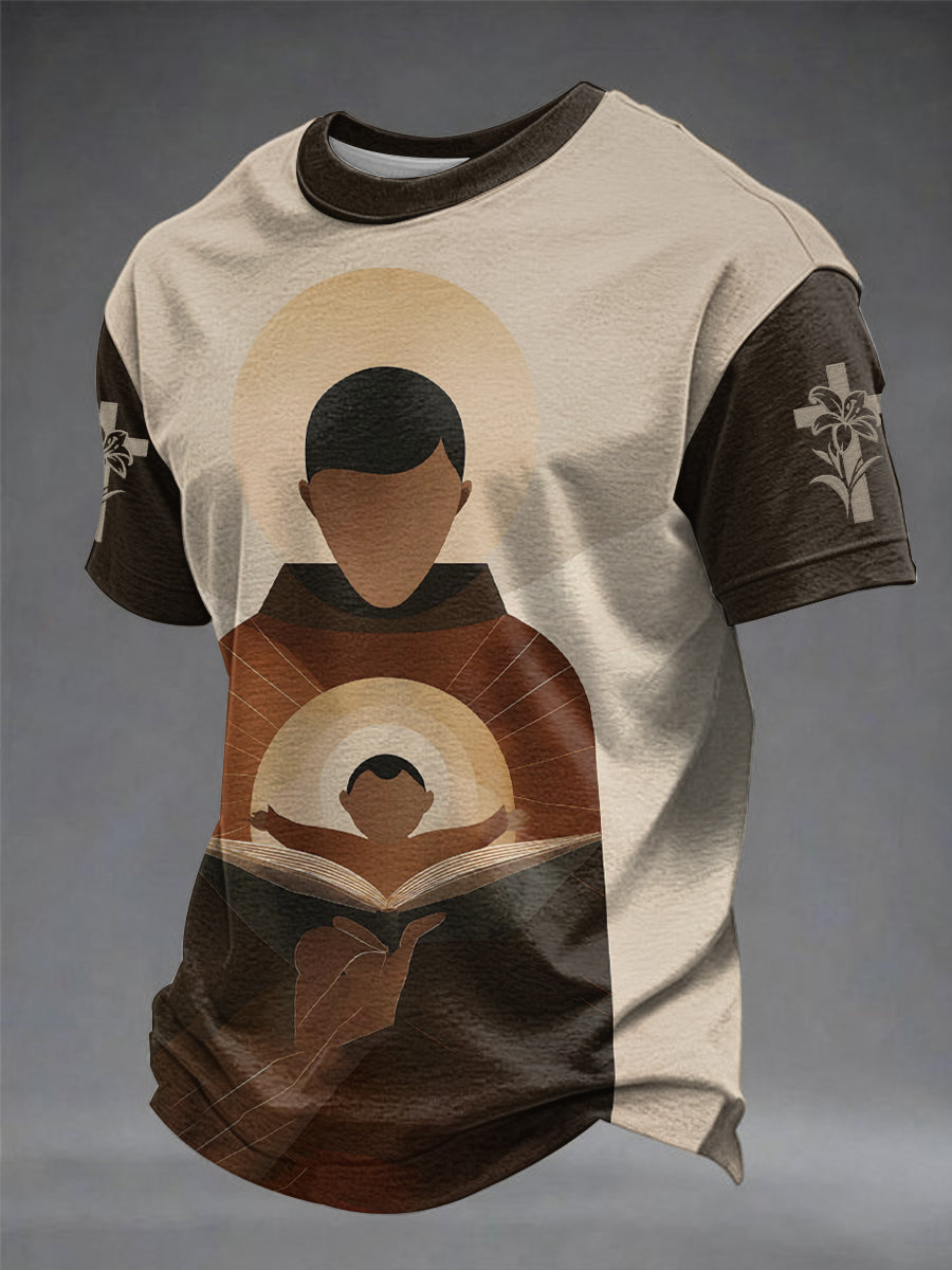 Men's St. Anthony's Day T-shirt estampada