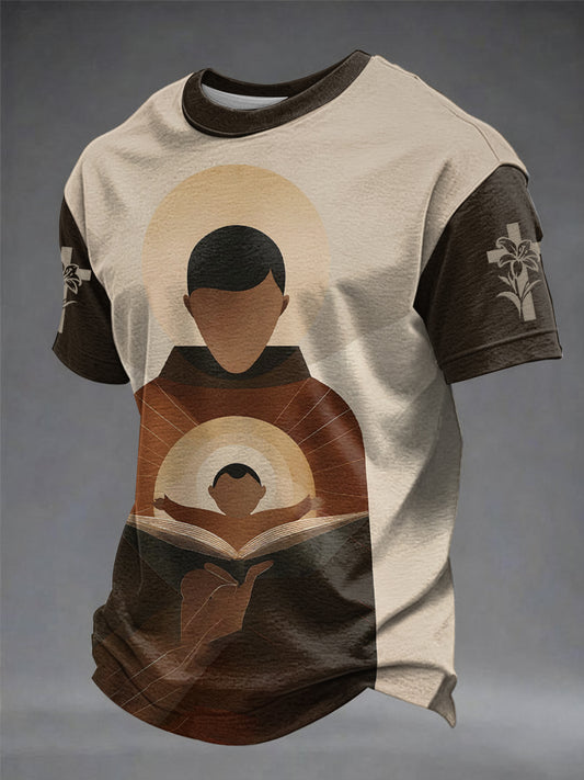 Men's St. Anthony's Day T-shirt estampada