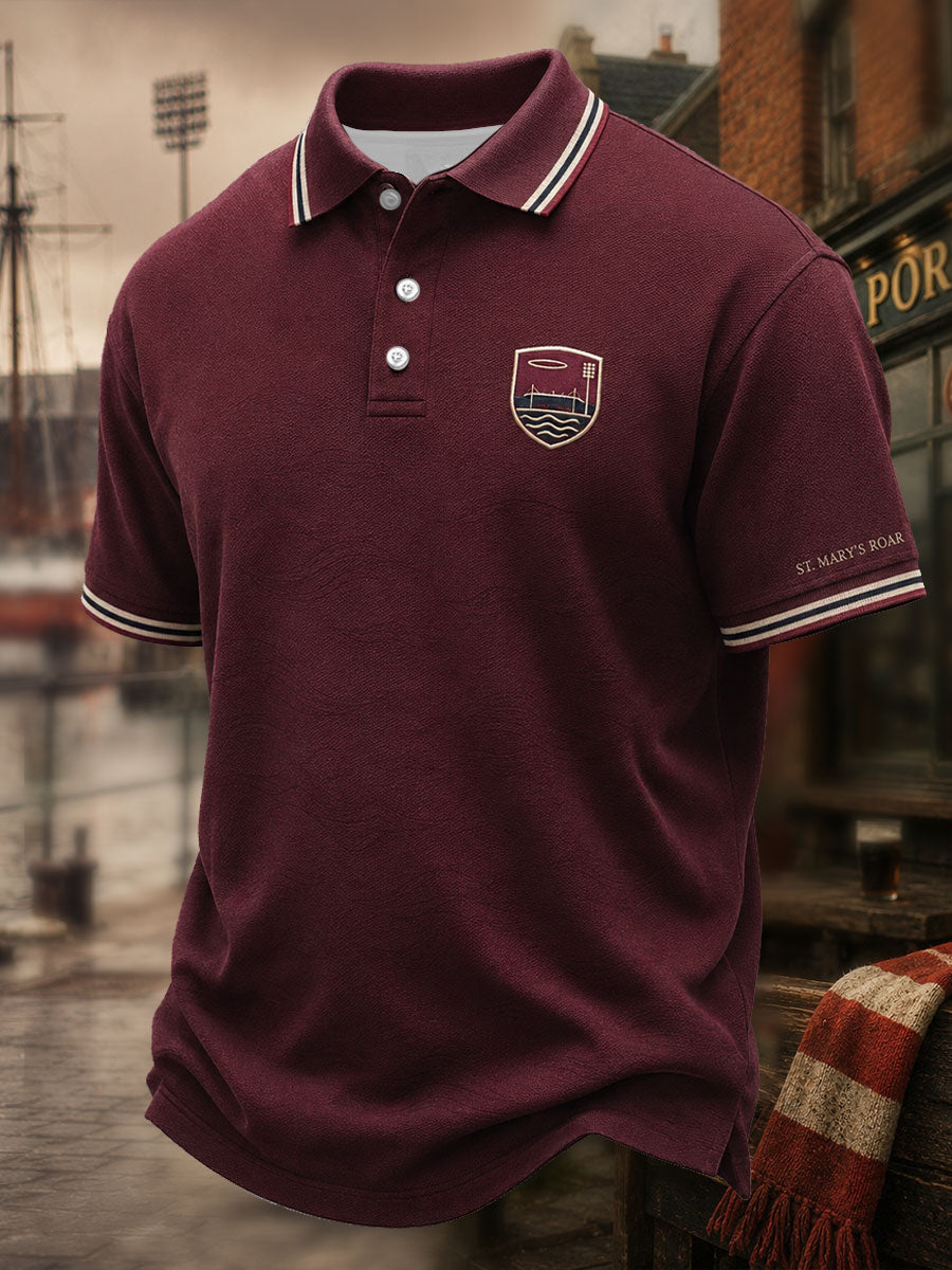 Men's South Coast Red Army Football Lover Printed Casual Tops