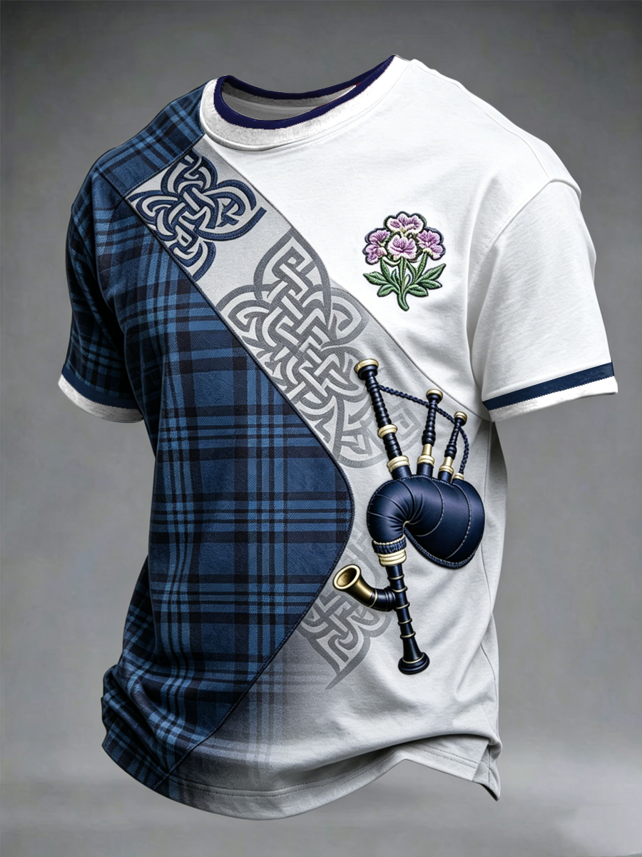 Men's Scotland Printed short sleeves t-shirt