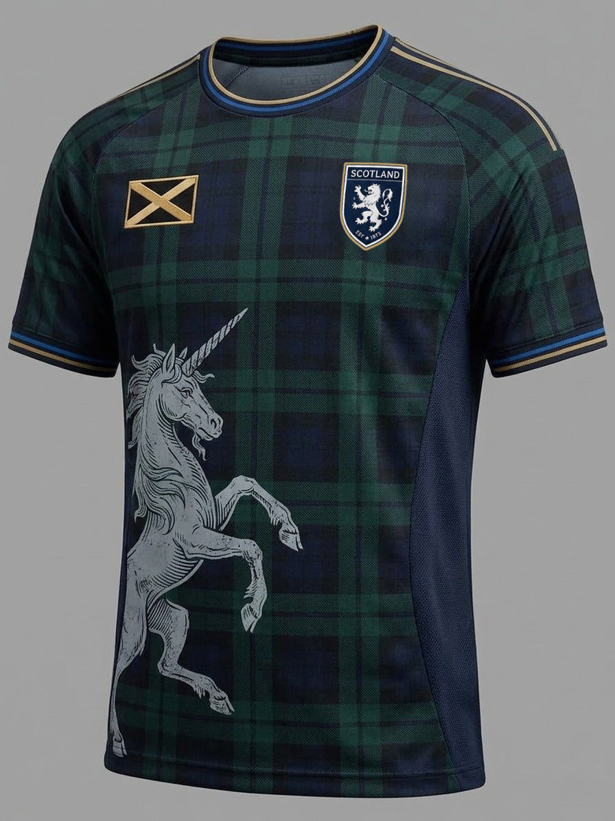 Men's UK Scotland Football Lover 2026 Printed T-shirt