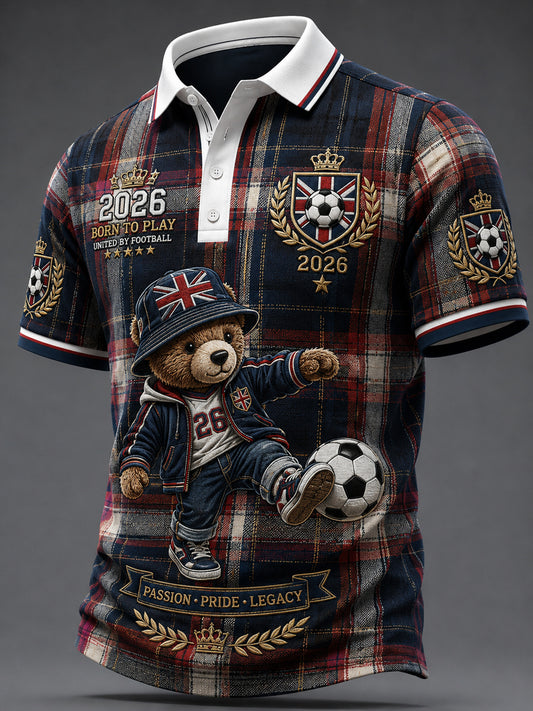 Men's British Football Printed Shirt