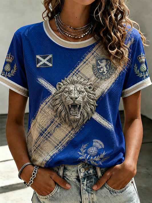 Women's Scotland Football Short-Sleeved T-Shirt