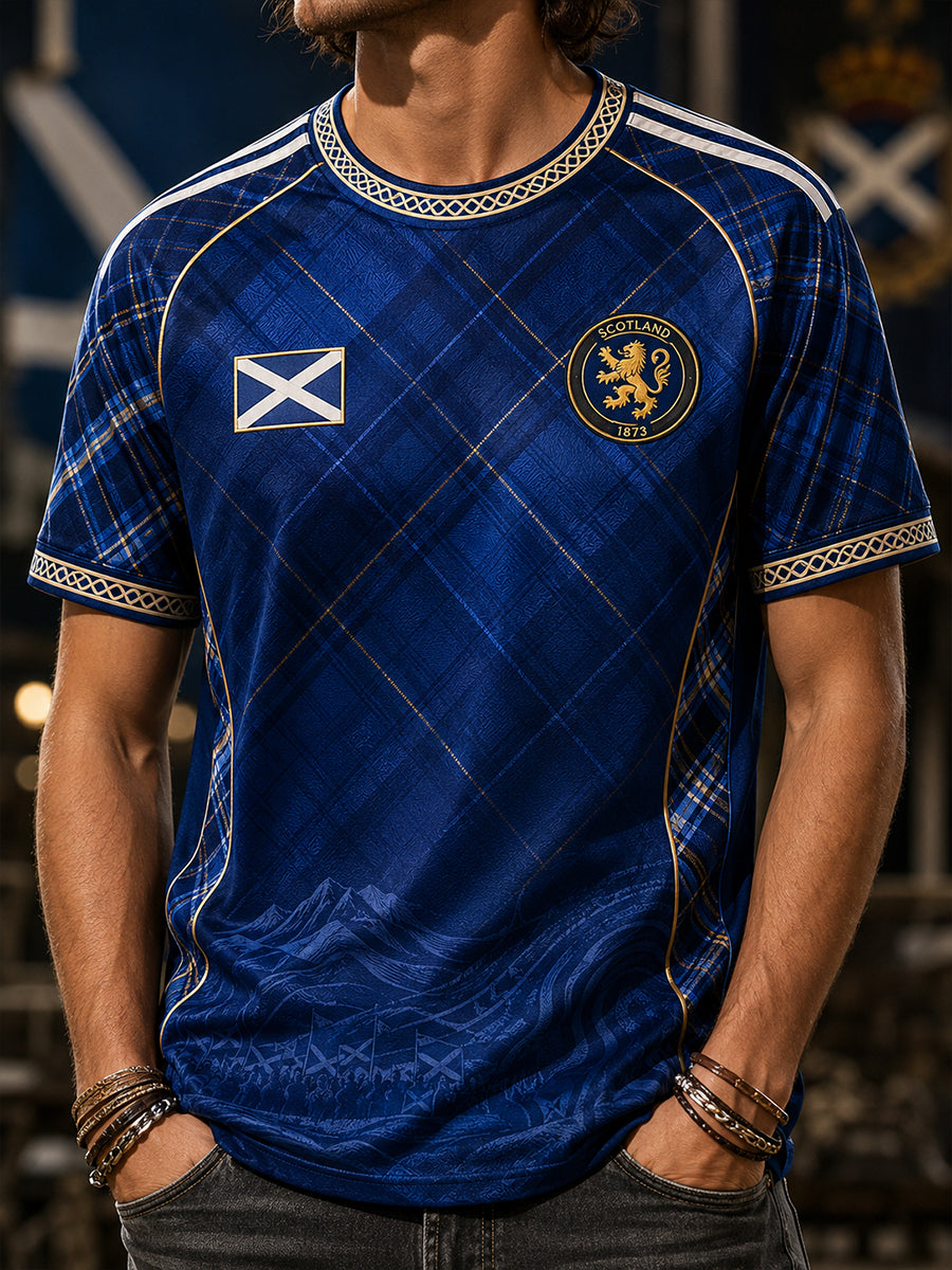 Men's Scotland Football Short Sleeve T-Shirt